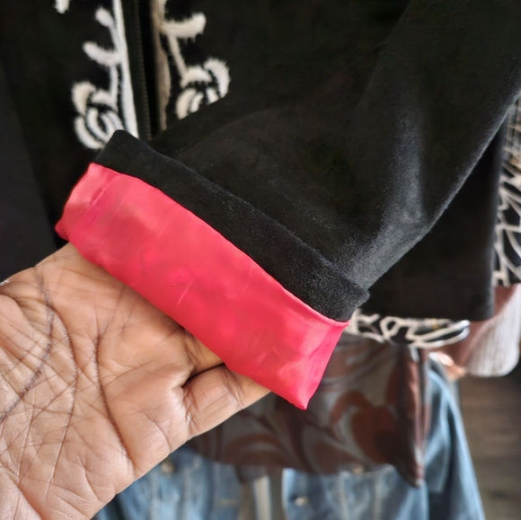 Vintage Leather Jenni Max NYC jacket size 8 - Picture 2 of 7